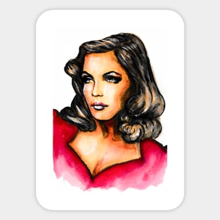 Gene Tierney Sticker